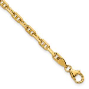 Solid Anchor 8 Inch Chain Bracelet