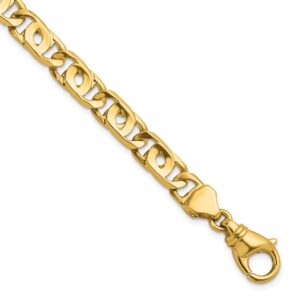 Fancy Link 8 Inch Chain Bracelet