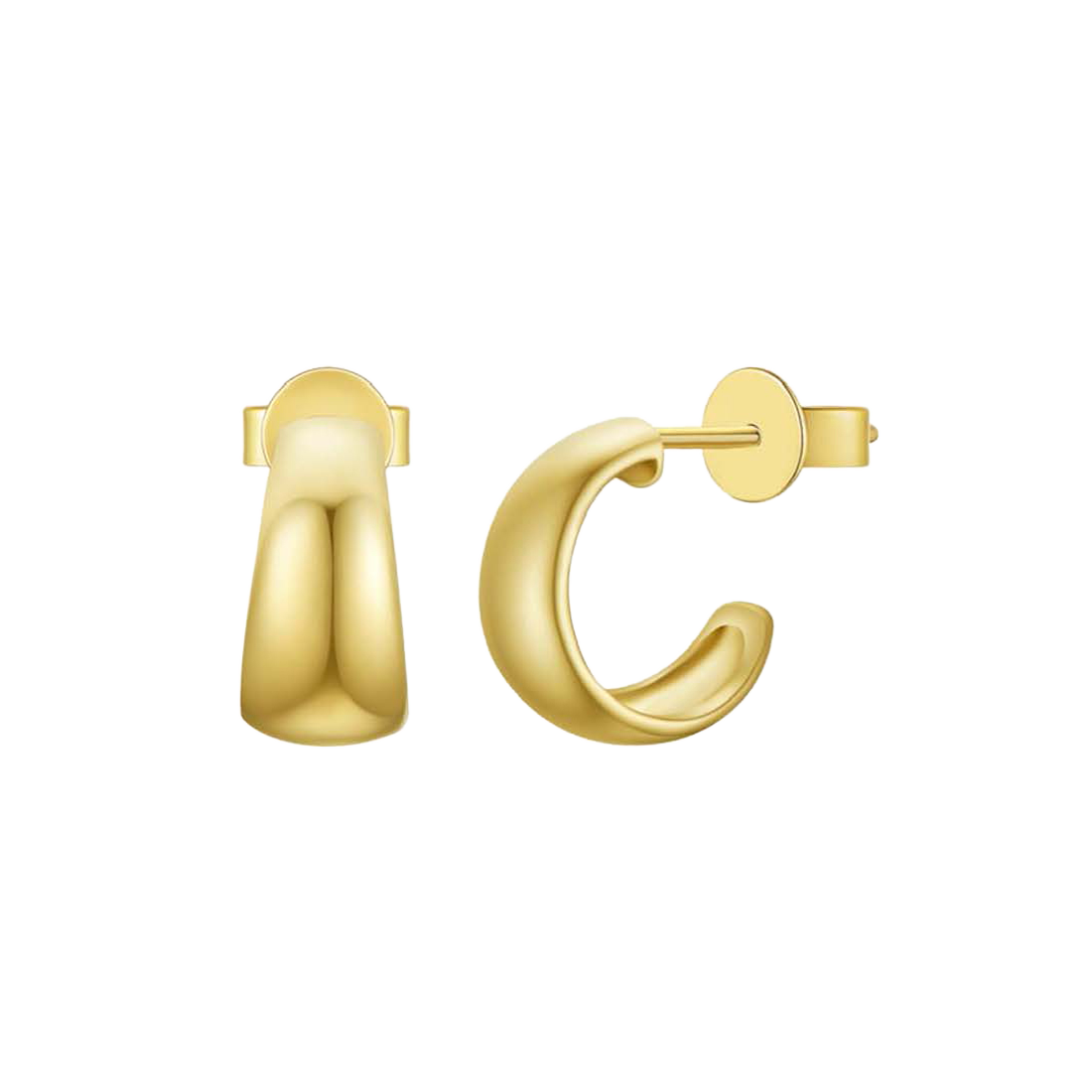 Exclusively Yours Elegant Gold Earrings