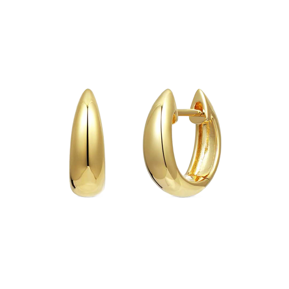 Exclusively Yours Gold Huggie Hoop Earrings