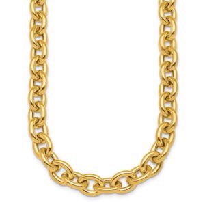 Open Link Cable 16.5 inch Necklace