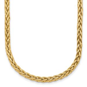 Solid 4.1mm Wheat 18 Inch Chain