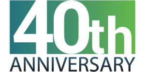 40th anniversary celebration logo